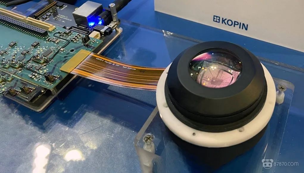 Kopin展示旗艦OLED VR顯示模組和Pancake折疊光學(xué)元件