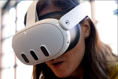 Meta發(fā)布新一代VR頭顯：處理器、屏幕升級，支持彩色透視和手部追蹤