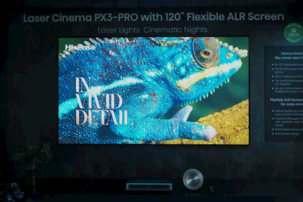 全球首款專為Xbox設(shè)計(jì) 海信激光家庭影院PX3-PRO亮相：150英寸巨幕
