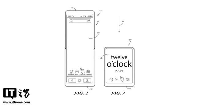 聯(lián)想旗下摩托羅拉“卷軸拉伸屏”智能手表專利曝光